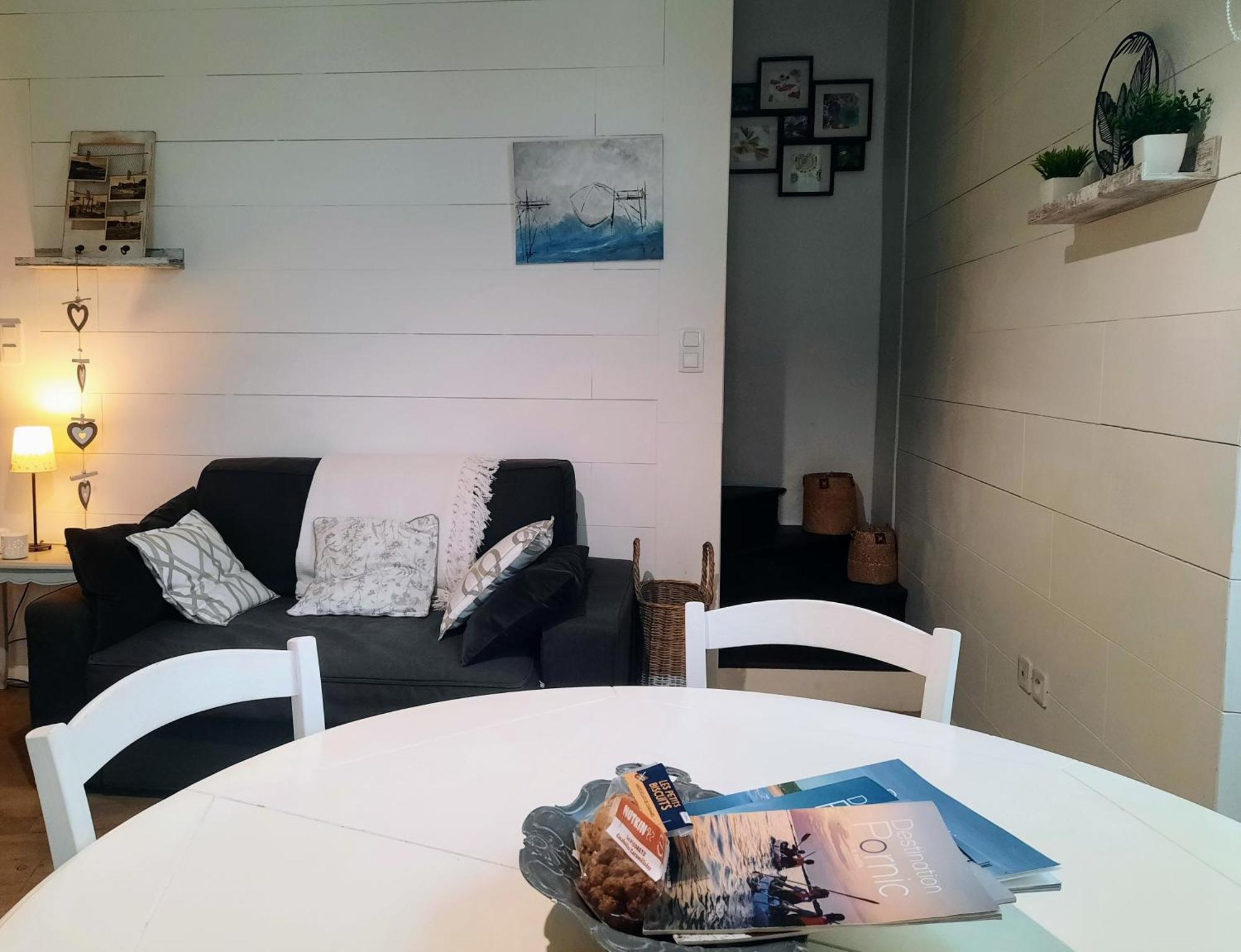 La Palme De Retz Apartment Pornic Bagian luar foto